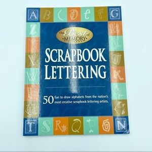 Scrapbook Letting Book